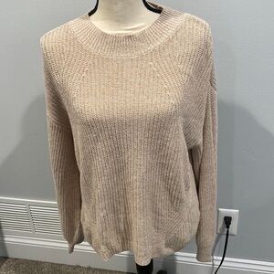 Old Navy Cream Colored Knit Cardigan Sweater - Size Large